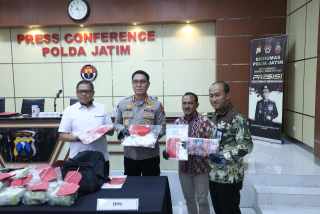 Polda Jatim Bongkar 2 Kasus Narkoba, Total 33,374 Kg Sabu Disita Satu Kurir Ditangkap