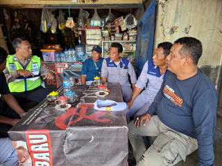 Satlantas Polres Pelabuhan Tanjung Perak Laksanakan Sosialisasi Tatap Muka Tertib Berlalu Lintas