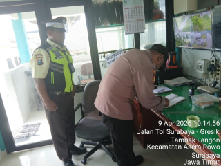 Polsek Asemrowo Laksanakan Patroli Objek Vital Gudang PLN Tambak Langon Antisipasi 3C