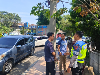 Sosialisasi Tatap Muka Satlantas Polres Pelabuhan Tanjung Perak, Edukasi Masyarakat Tingkatkan Kesadaran Tertib Berlalu Lintas