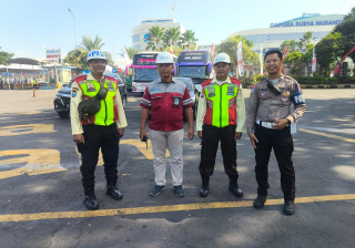 Satlantas Polres Pelabuhan Tanjung Perak Gelar Sosialisasi Tatap Muka Tertib Berlalu Lintas