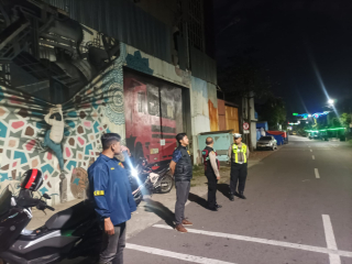 Polsek Pabean Cantikan Intensifkan Patroli Malam, Antisipasi 3C, Tawuran dan Balap Liar