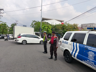 Personel Polsek Pabean Cantikan Laksanakan Patroli Antisipasi 3C di Jalan Jagalan hingga Pengampon