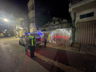 Patroli Harkamtibmas di Jalan Samudra, Polsek Pabean Cantikan Antisipasi Kejahatan 3C