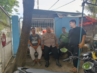 Patroli dan Sambang Warga, Polsek Krembangan Ajak Masyarakat Tingkatkan Kewaspadaan Lingkungan