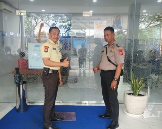 Polsek Krembangan Tingkatkan Patroli di Bank BRI Demak, Antisipasi Gangguan 3C dan Harkamtibmas