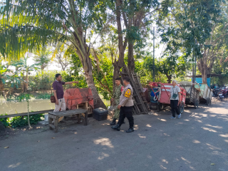 Patroli 3 Pilar Semampir Perkuat Sinergi Cegah Gangguan Kamtibmas di Jalan Endrosono
