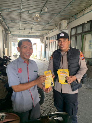 Program SPKT Door to Door Polres Pelabuhan Tanjung Perak Permudah Pelayanan Masyarakat Hingga Tingkat Permukiman