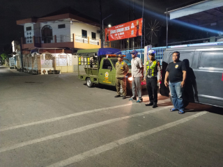 Polsek Semampir dan Satpol PP Patroli Harkamtibmas di Jalan Bulaksari, Antisipasi Tawuran dan 3C