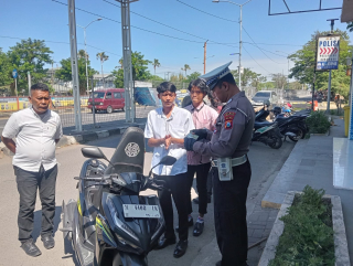 Polres Pelabuhan Tanjung Perak Gelar Operasi Kepolisian di Pos Suramadu, Antisipasi 3C dan Pelanggaran Lalu Lintas
