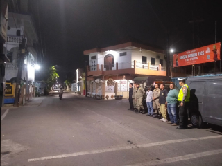 Polsek Semampir Patroli Harkamtibmas di Jalan Tenggumung Wetan, Antisipasi Tawuran dan Balap Liar