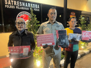 Dua Pekan, Polres Tanjung Perak Bongkar Tiga Jaringan Narkoba, 22,76 Gram Sabu dan Pil Ekstasi Disita