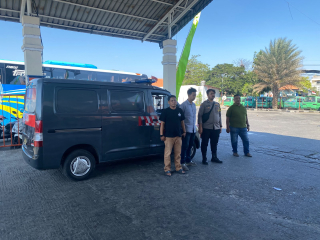 Polsek Semampir Patroli Harkamtibmas di Terminal Wisata Religi Sunan Ampel, Antisipasi 3C