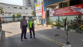 Sat Samapta Polres Pelabuhan Tanjung Perak Patroli di Terminal Nilam Barat, Antisipasi Gangguan Kamtibmas