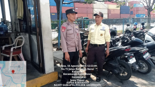 Polsek Asemrowo Patroli di Pergudangan Kalianak 73, Antisipasi Kerawanan 3C