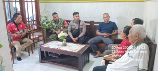 Bhabinkamtibmas Wonokusumo Sambangi Warga, Imbau Waspada Curanmor