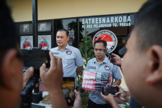 Polres Tanjung Perak Amankan Pengedar Sabu di Kenjeran, 65,51 Gram Barang Bukti Disita