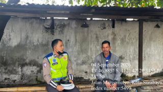 Satlantas Polres Pelabuhan Tanjung Perak Gencarkan Sosialisasi Tertib Berlalu Lintas kepada Masyarakat