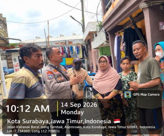 Bhabinkamtibmas Genting Kalianak Sambang Warga, Sampaikan Imbauan Kamtibmas dan Cegah Tindak Pidana