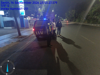 Polsek Pabean Cantikan Gelar Patroli Kamtibmas, Antisipasi 3C dan Kenakalan Remaja