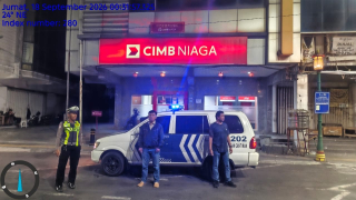 Polsek Pabean Cantikan Patroli Kamtibmas di Jalan Kembang Jepun, Antisipasi 3C