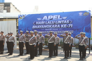 Peringati Hari Lalu Lintas Ke-71, Polres Tanjung Perak Tekankan Pelayanan Humanis Berbasis Data