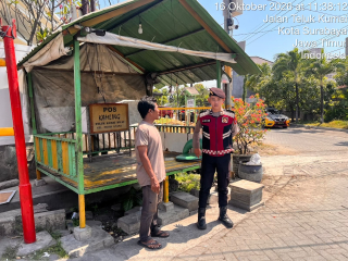 Sat Samapta Polres Pelabuhan Tanjung Perak Gelar Patroli Perintis Presisi di Jalan Teluk Kumai