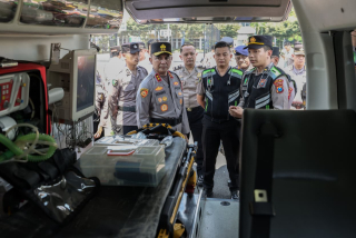 Perkuat Penanganan Karhutla, Polda Jatim Terjunkan Pasukan BKO Selama Sepekan