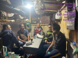 Polsek Pabean Cantikan Gelar Patroli Malam, Antisipasi 3C, Tawuran dan Balap Liar
