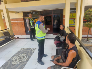 Satlantas Polres Pelabuhan Tanjung Perak Gencarkan Sosialisasi Ops Patuh Semeru 2026
