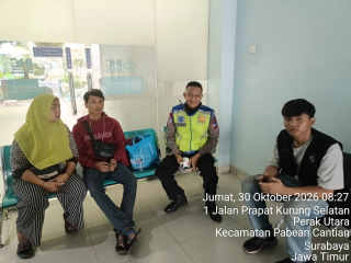 Satlantas Polres Pelabuhan Tanjung Perak Gelar Sosialisasi Tatap Muka Ops Patuh Semeru 2026