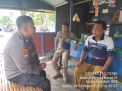 Bhabinkamtibmas Krembangan Utara dan Sat Pol PP Koordinasi dengan RT Setempat, Himbau PKL Pasar Burung untuk Dukung Kerja Bakti di Jalan Kalimas Barat