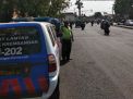 Antisipasi Kepulangan Karyawan, Polsek Krembangan Atur Lalin di Jalan Demak