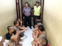 Polsek Pabean Cantikan Laksanakan Pengecekan Pagi Tahanan