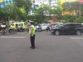 Bantu Keberangkatan Para Pekerja & Anak Sekolah Melalui Pengaturan Lalu Lintas Pagi
