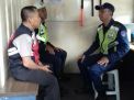 Babinkamtibmas Tambak Sarioso Titip Pesan Waspada 3C Ke Sekuriti Pergudangan