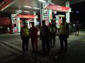 Polsek Pabean Cantikan Patroli SPBU di Malam Hari Untuk Antisipasi Kriminalitas