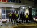 Polsek Pabean Cantikan Pantau Keamanan Kantor Bank Lewat Patroli Malam