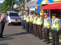 Polsek Pabean Cantikan Gelar Apel Pergantian Personil Piket Pengamanan Posyan