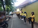 Jaga Kesehatan Personil, Polsek Semampir Lakukan Olahraga Pagi Bersama