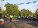 Cegah Kemacetan, Unit Lantas Polsek Kenjeran Laksanakan Pengaturan Pagi
