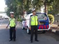 Unit Lantas Polsek Pabean Cantikan Atur Lalu Lintas Pagi, Cegah Kemacetan