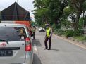 Antisipasi Kendaraan Hasil Curian, Polsek Kenjeran Gelar Razia Mobil di Akses Suramadu
