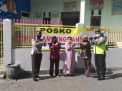Personil Polsek Asemrowo Pantau Penerapan Protokol Kesehatan Pencegahan Covid-19 di Kampung Tangguh