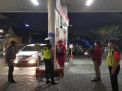 Patroli SPBU, Polsek Pabean Cantikan Sampaikan Himbauan Waspada Uang Palsu