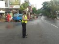 Unit Lantas Polsek Semampir Atur Lalu Lintas Pagi, Beri Pelayanan Masyarakat