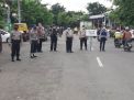 Polres Tanjung Perak Lakukan Operasi Masker Bersama Personil Gabungan di Wilayah Semampir