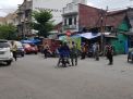 Polsek Pabean Cantikan Gelar Operasi Penertiban Masker Bersama Instansi Samping di Jalan KH Mas Mansyur