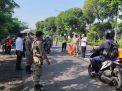 Kapolsek Krembangan Pimpin Personil Gabungan Gelar Operasi Penertiban Masker di Jalan Demak
