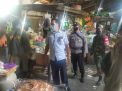 Polsek Semampir Gelar Operasi Penertiban Masker Bersama Instansi Samping di Pasar Pegirian